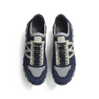 On My Way Knit Sneaker [Men Navy blue, knit pearl grey sport calfskin and navy suede leather]