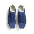 On Time Sneaker [Limoges blue suede leather with white details]