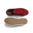 On Time Sneaker[Men & Women Burgundy suede calfskin with burgundy  sport calfskin details]