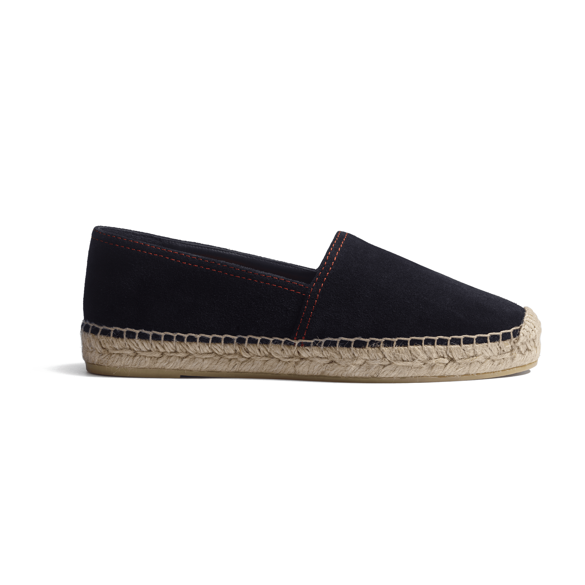 Espadrille Wait and Sea Roland-Garros [femme cuir veau velours marine]