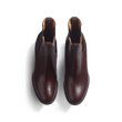 Bottine Cambre élastique à talon 9,5 cm [femme cuir veau lisse bordeaux]