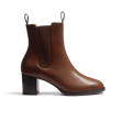 Heeled Chelsea boot 5,5 cm [Women Brown Supple Calfskin]