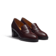 Heeled Loafer 5,5 cm [Women Burgundy Soft Calfskin]