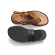 Winged sandal [Tan soft calfskin]