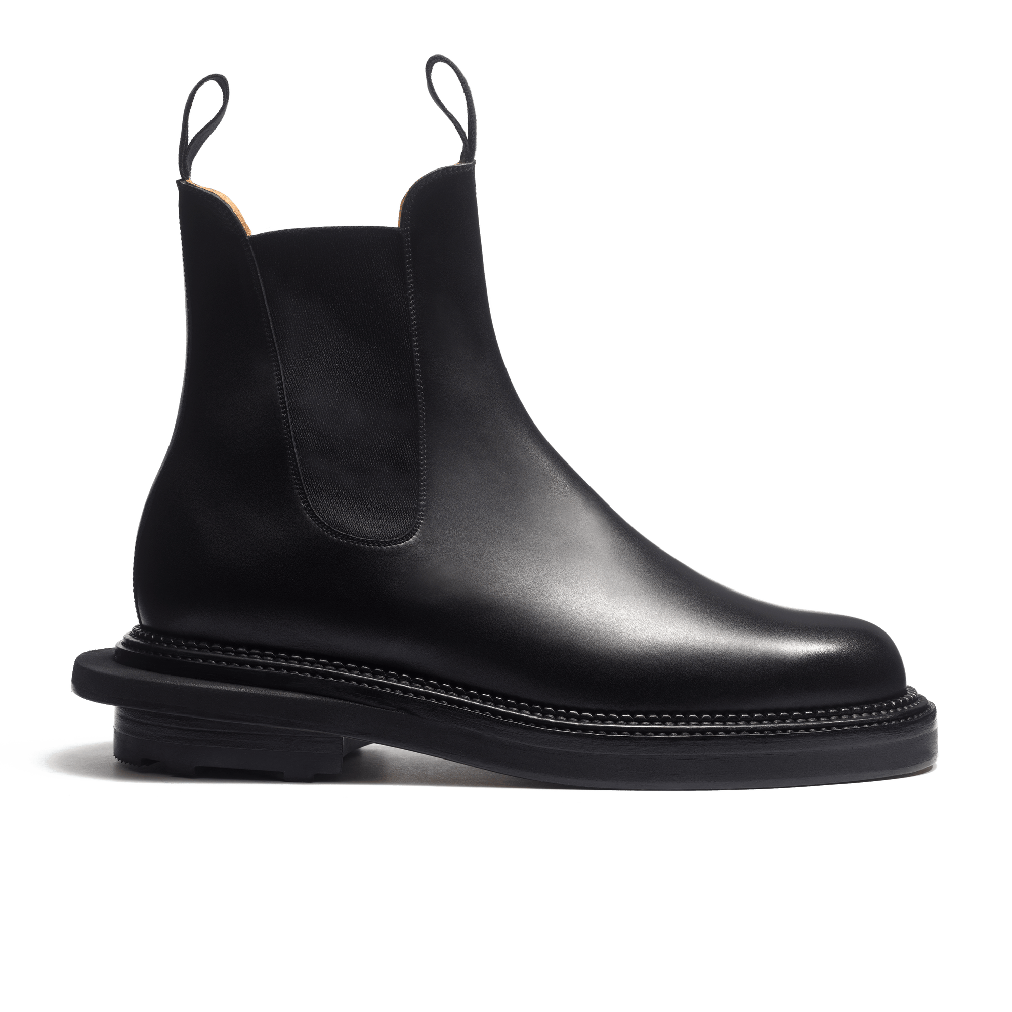 Bottine Cambre J.M. Weston x sacai [cuir veau box noir]
