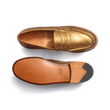 180 Loafer [Gold grained calfskin]