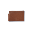 Double You Card Holder [Tan fulled calfskin]