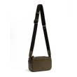 Double You Shoulder bag [Green soft calfskin]