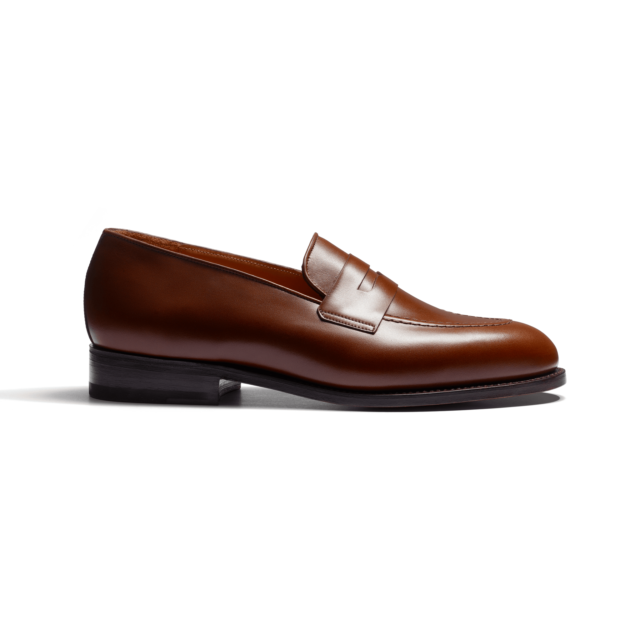 Menton Loafer with straps [Brown boxcalf]
