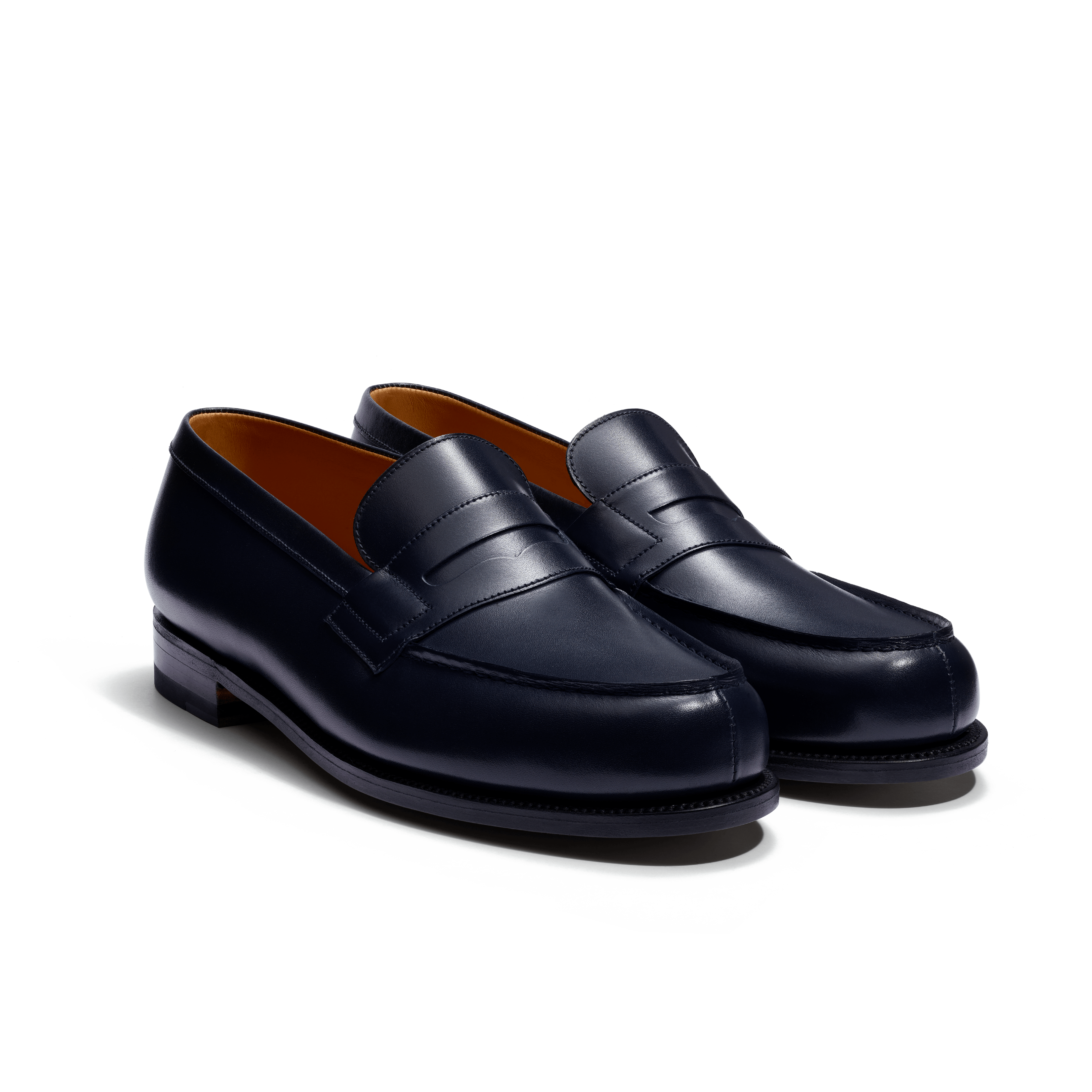 Men's Initial navy boxcalf 180 Loafer | J.M. Weston Men's Initial navy boxcalf 180 Loafer | J.M. Weston