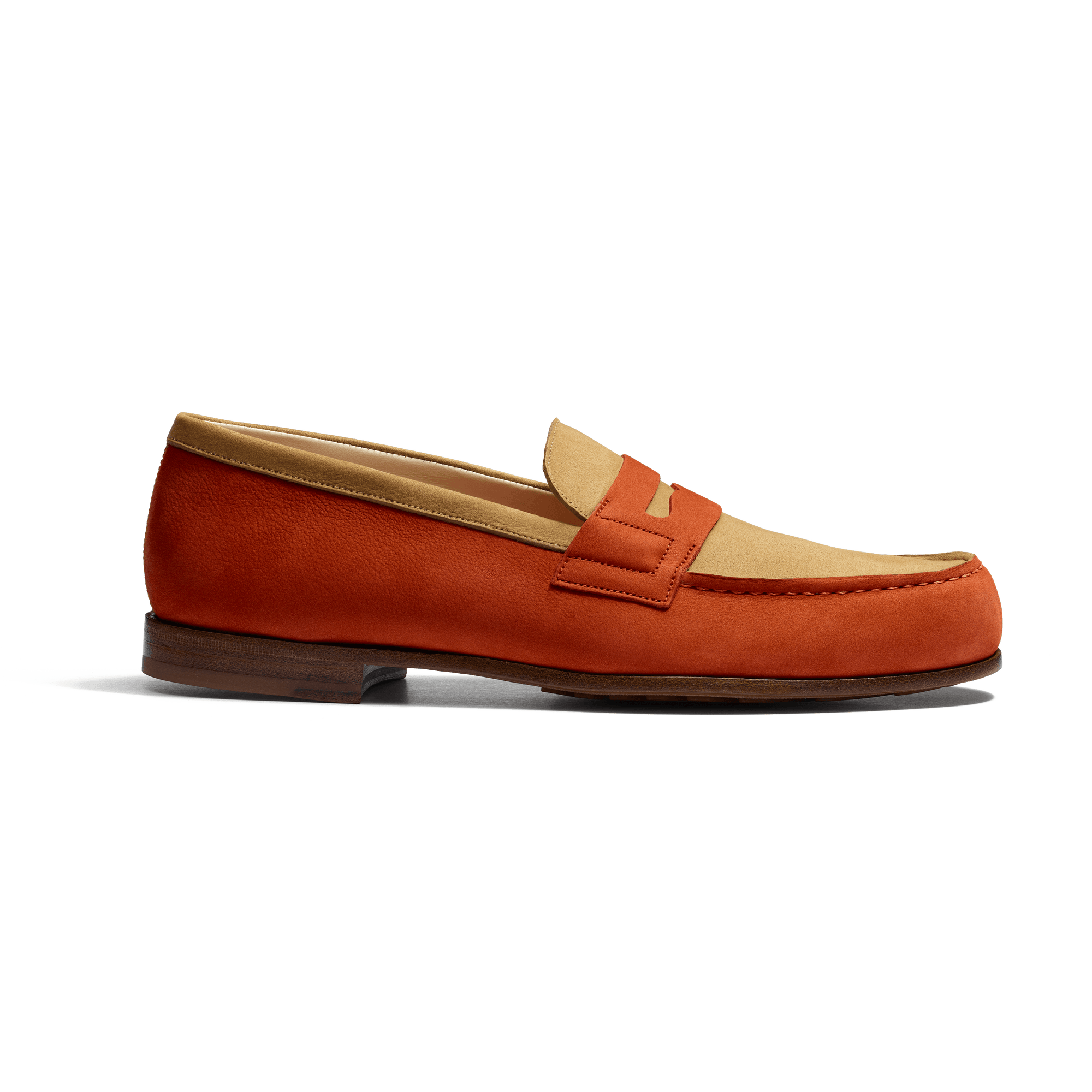 Le Moc' Weston Roland-Garros [homme Nubuck terre battue & taupe]