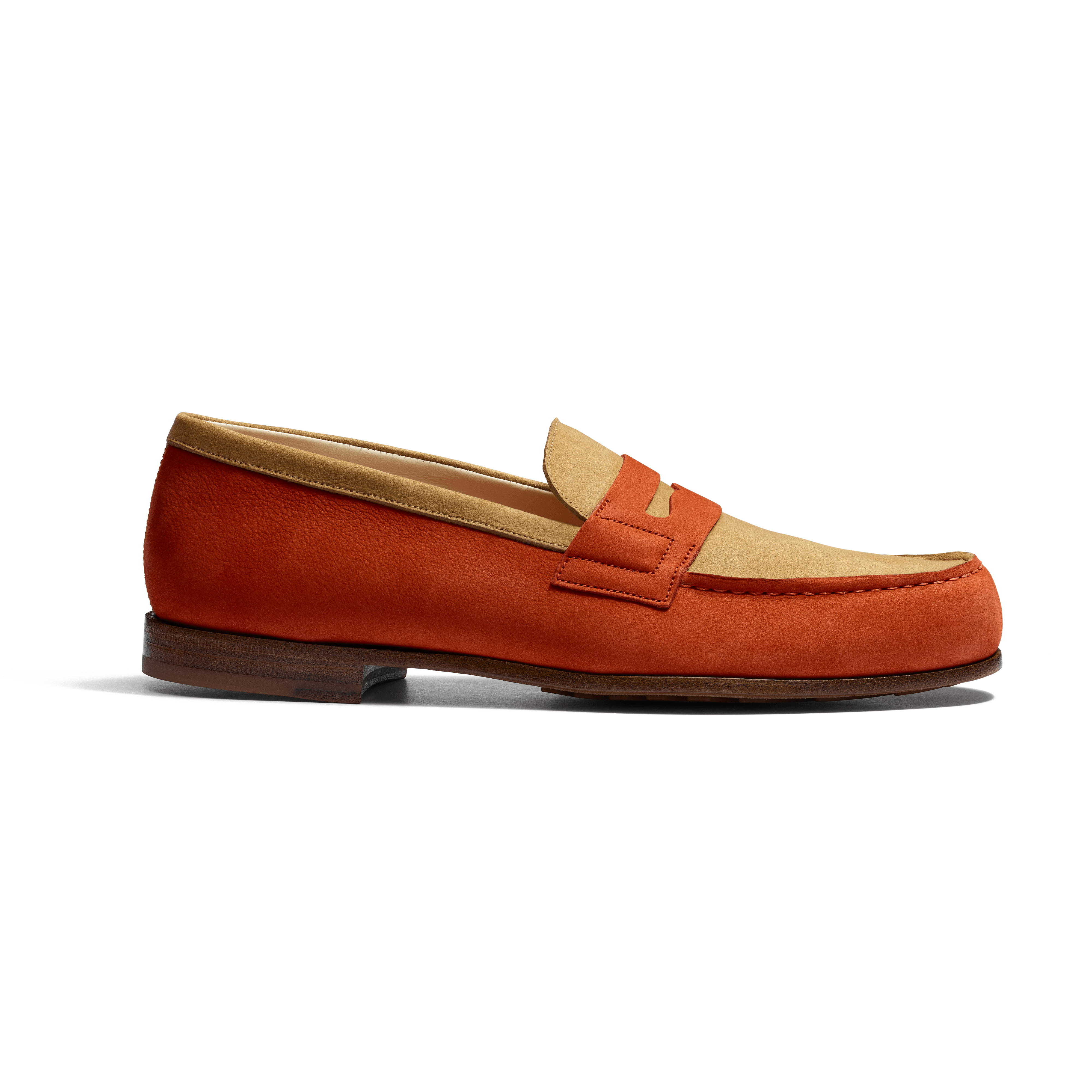 Men's Clay & Taupe nubuck leather Roland-Garros Le Moc' Weston Men's Clay & Taupe nubuck leather Roland-Garros Le Moc' Weston