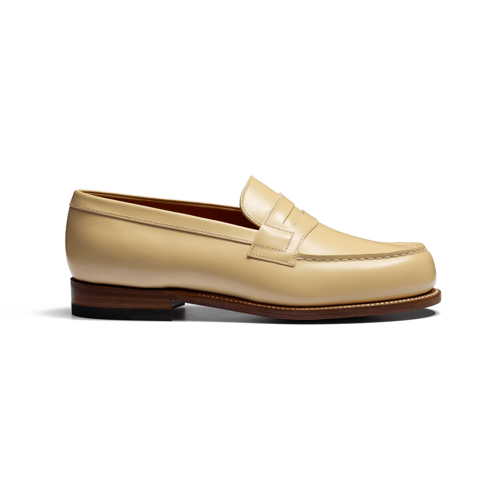 Mocassin 180 [femme cuir veau box porcelaine]