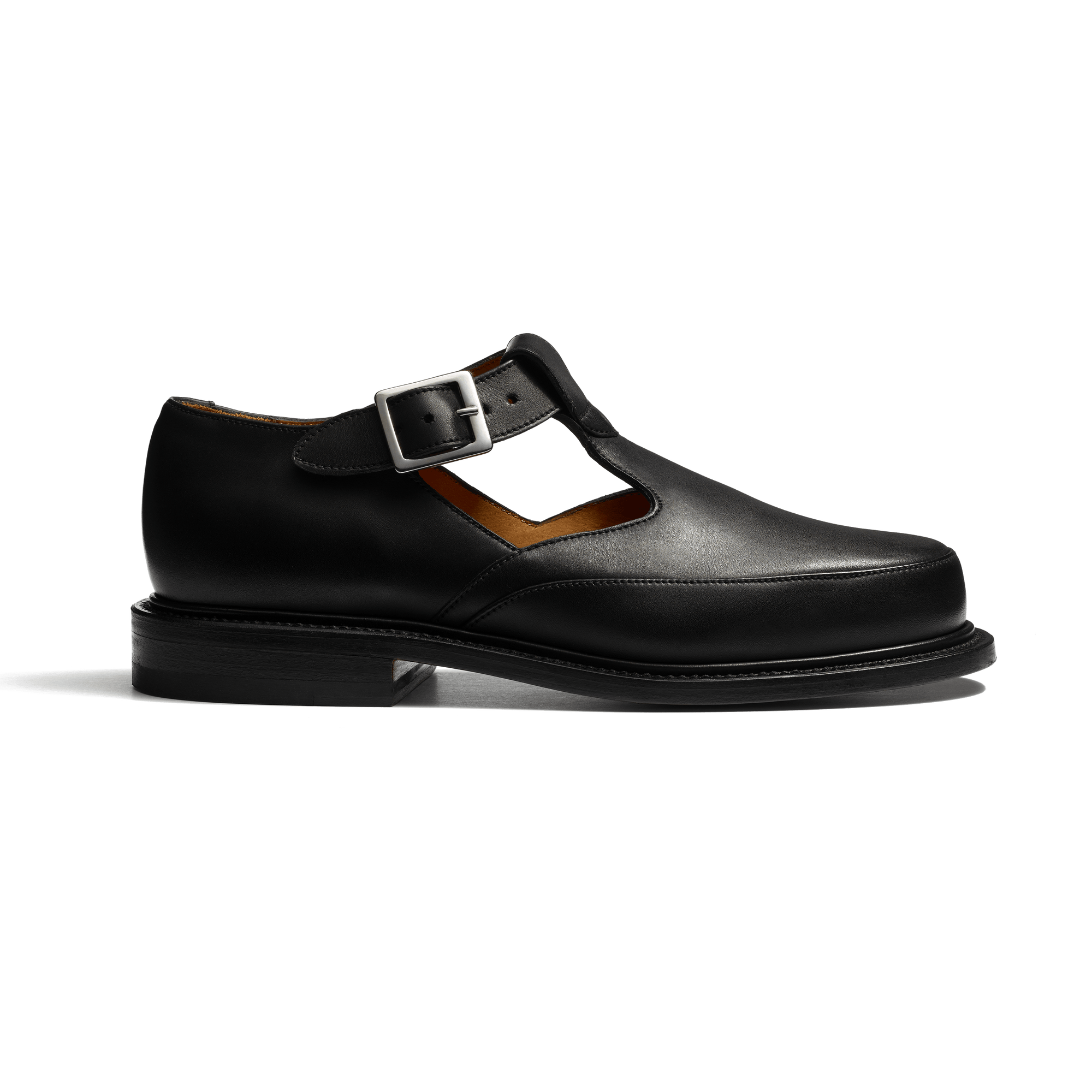 Sandale Salomé [Women black soft calfskin]