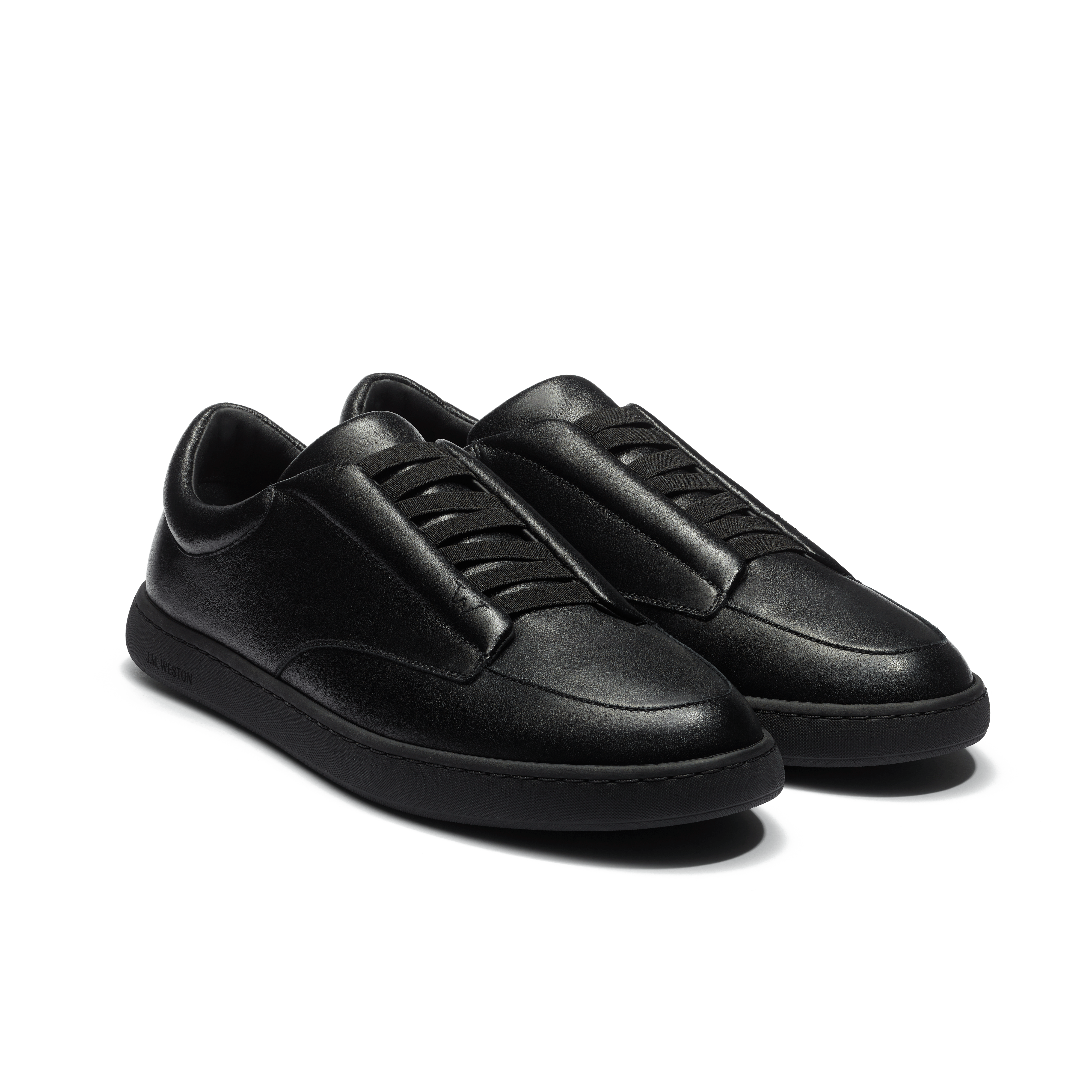 Men Black nappa calfskin Dress sneaker | J.M. Weston Men Black nappa calfskin Dress sneaker | J.M. Weston