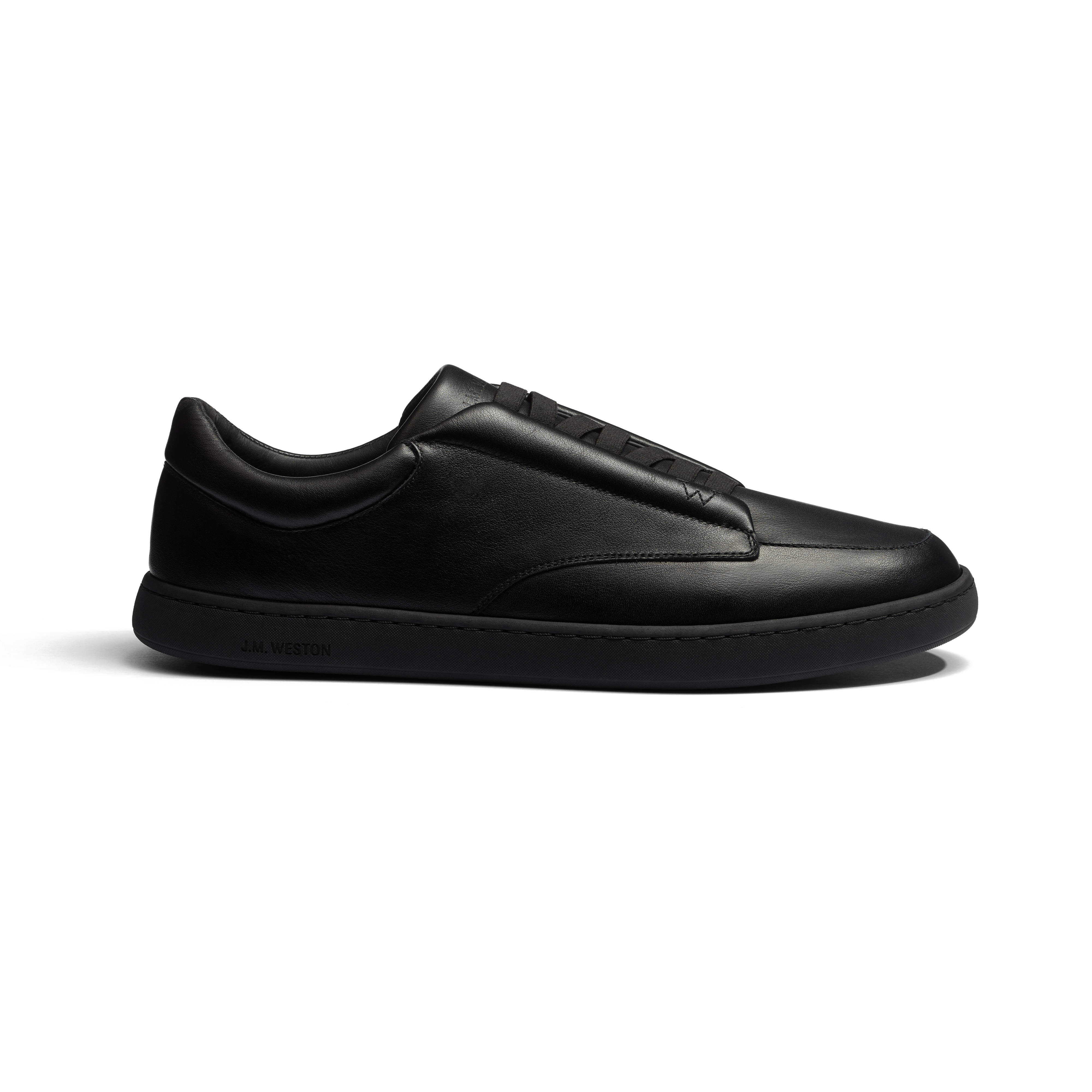 Men Black nappa calfskin Dress sneaker | J.M. Weston Men Black nappa calfskin Dress sneaker | J.M. Weston