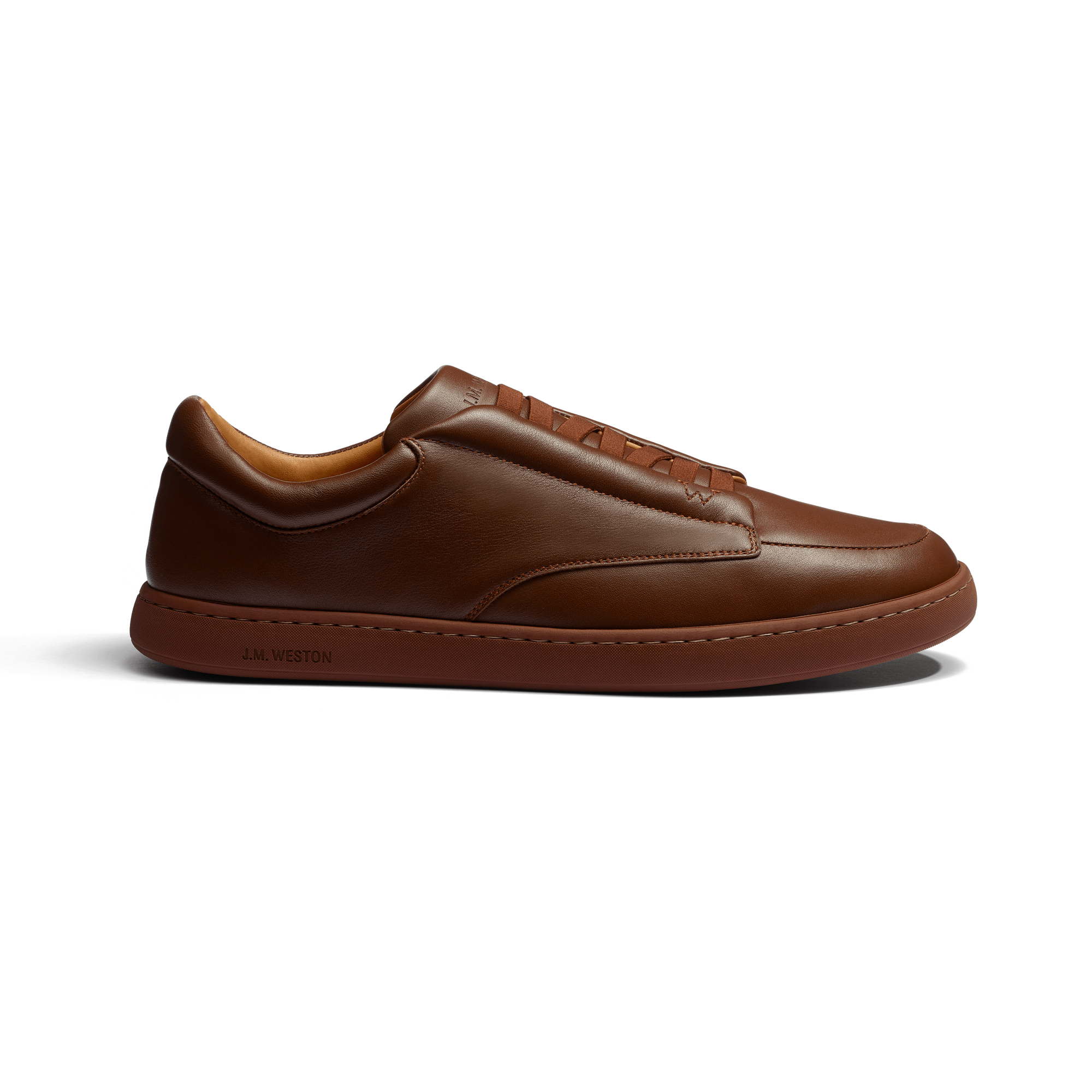 Dress sneaker [Men Camel nappa calfskin]