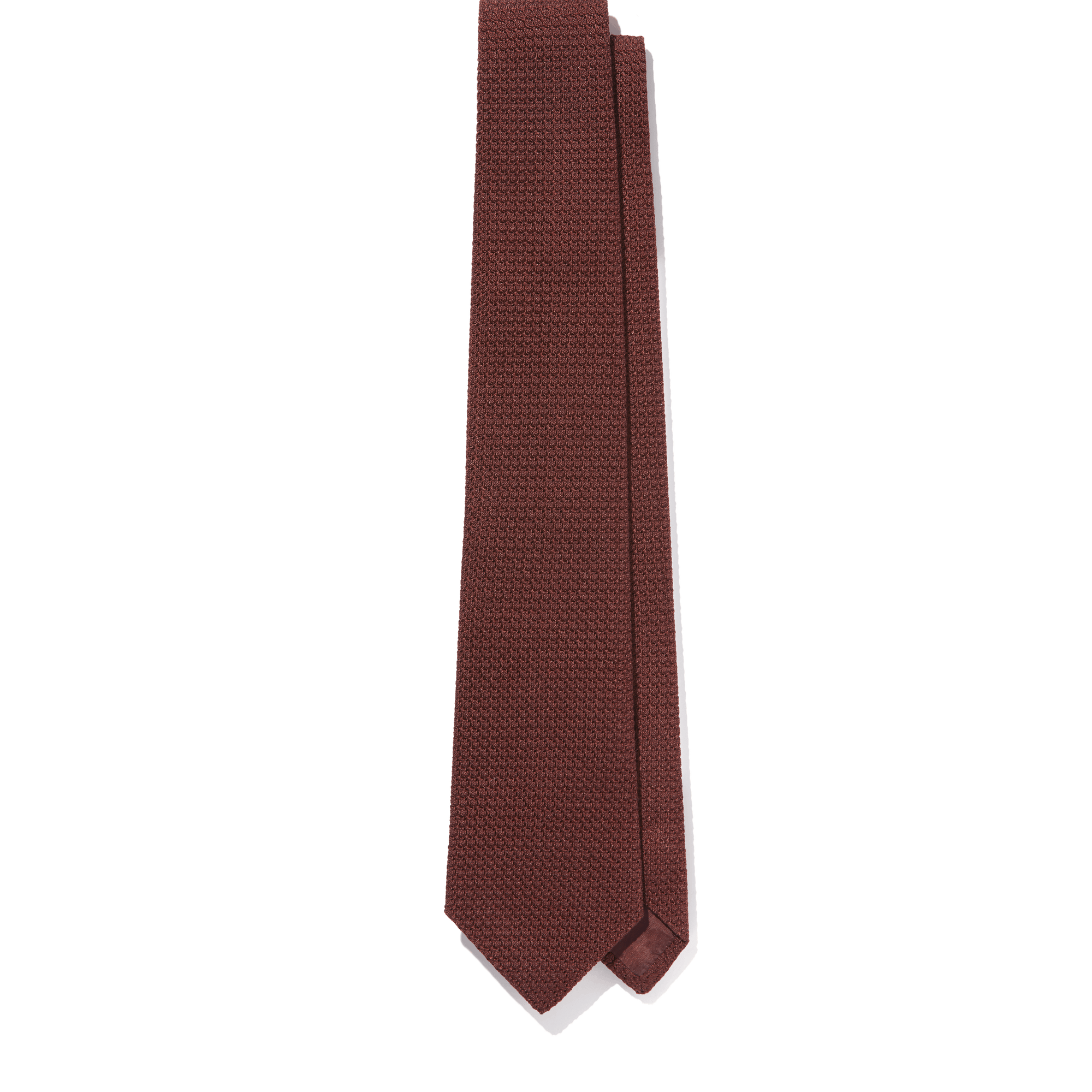 Grenadine Tie [100% Burgundy Silk]