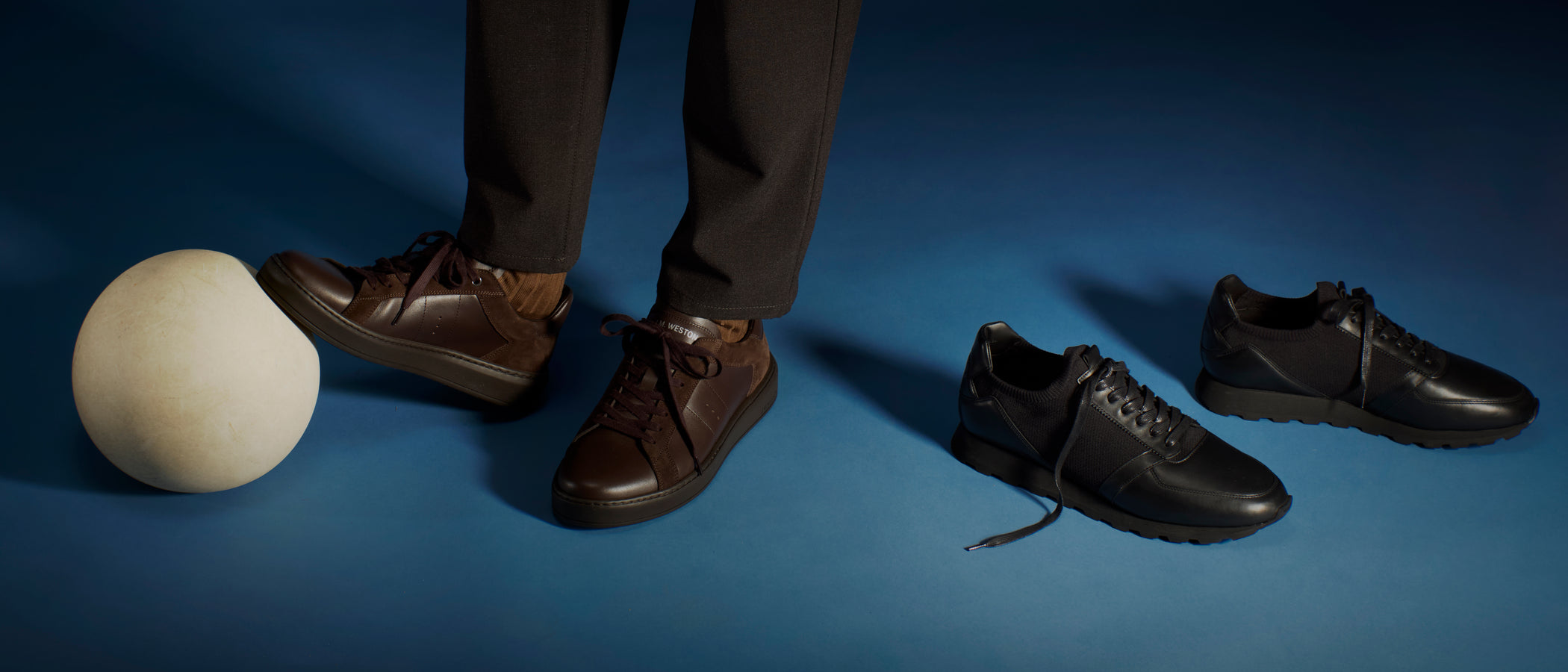 Avancer autrement en baskets