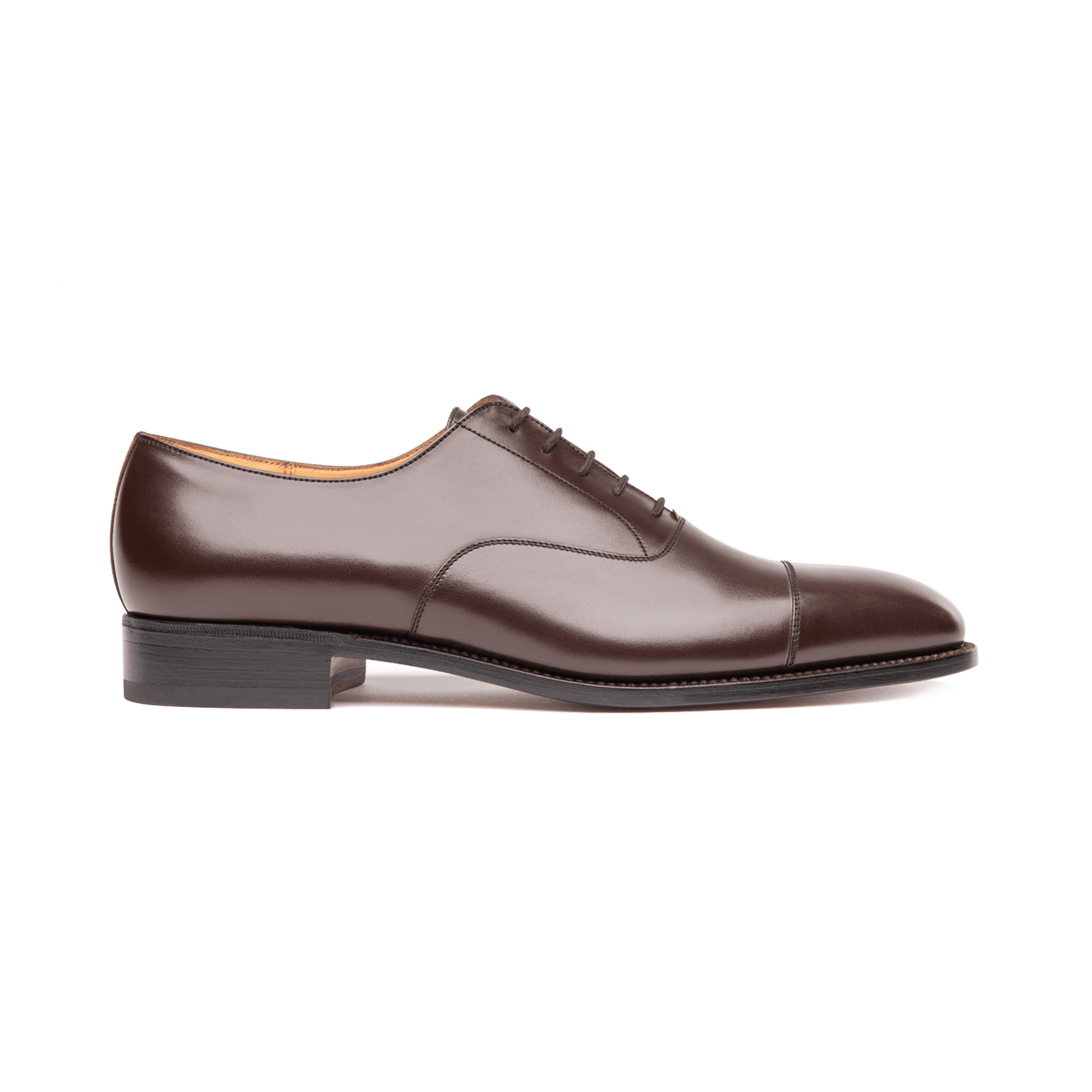 Cap Toe Oxford Shoe[Men Dark brown boxcalf]