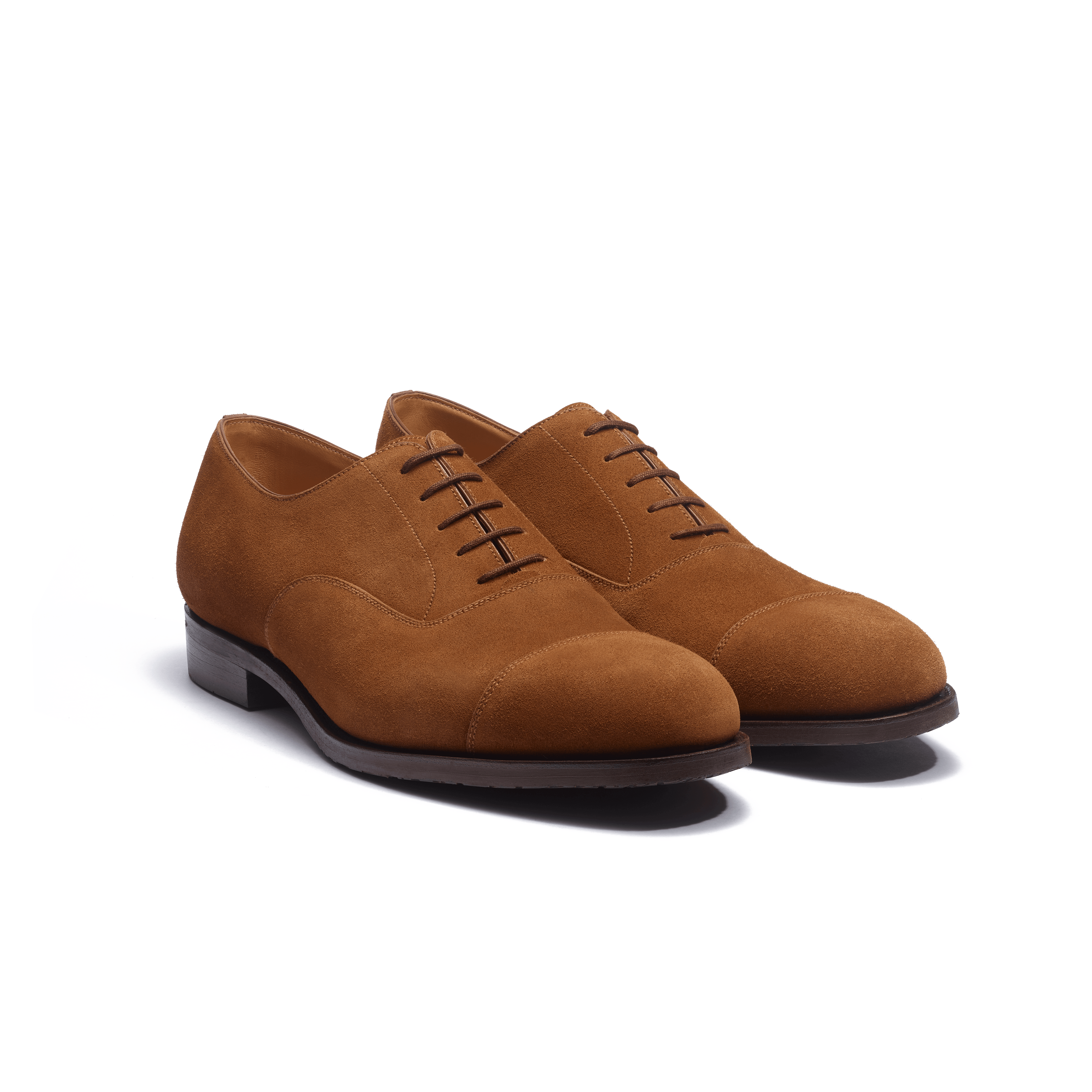 Suede cap 2025 toe oxford