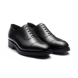 Cap Toe Oxford Shoe With Rubber Sole[Men Black boxcalf]