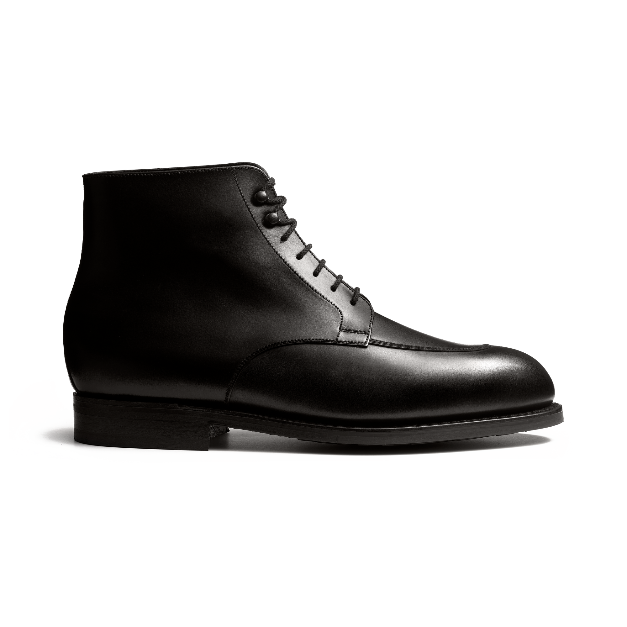 High Half-Hunt Derby[Men Black boxcalf]