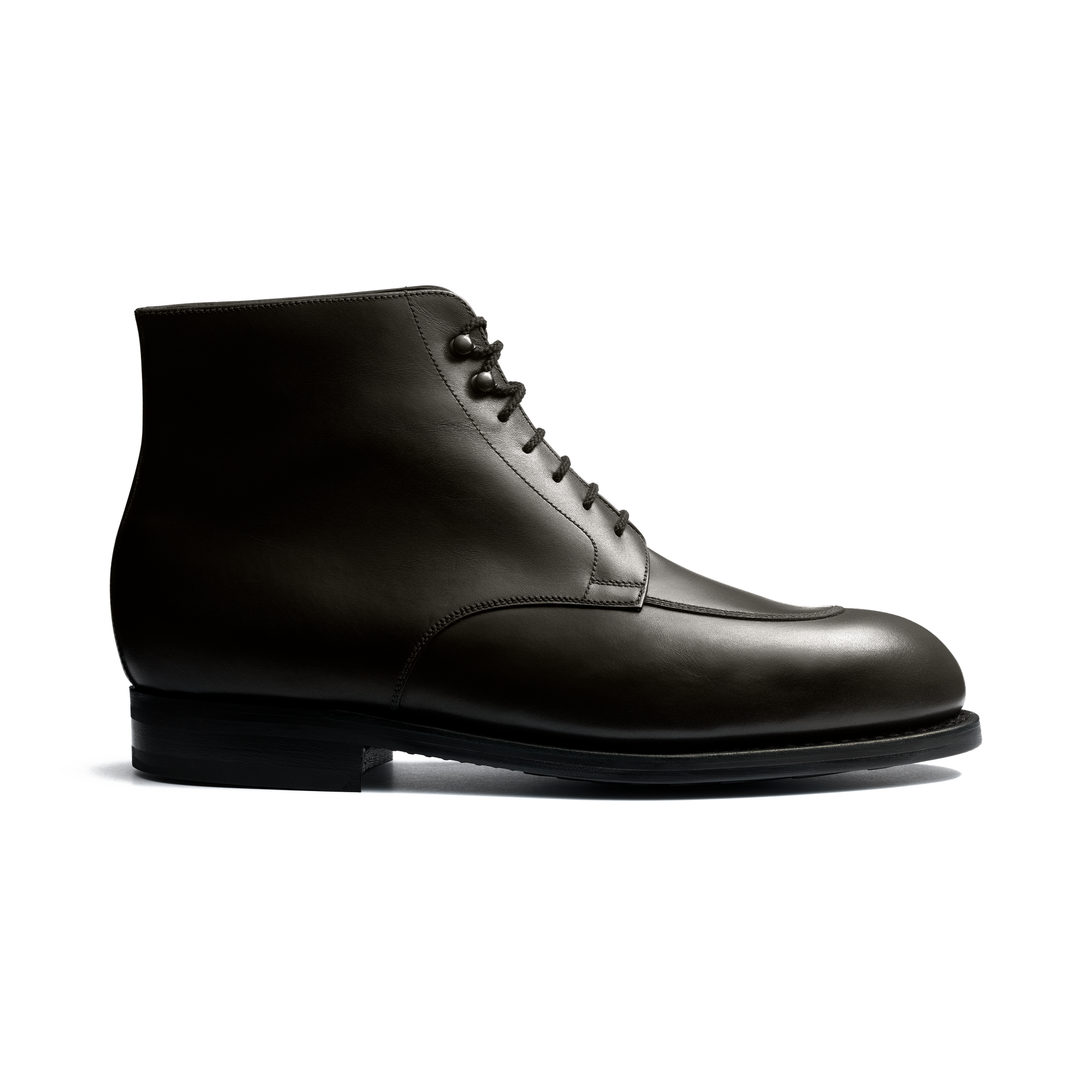 High Half-Hunt Derby[Men Medium Grey Boxcalf]