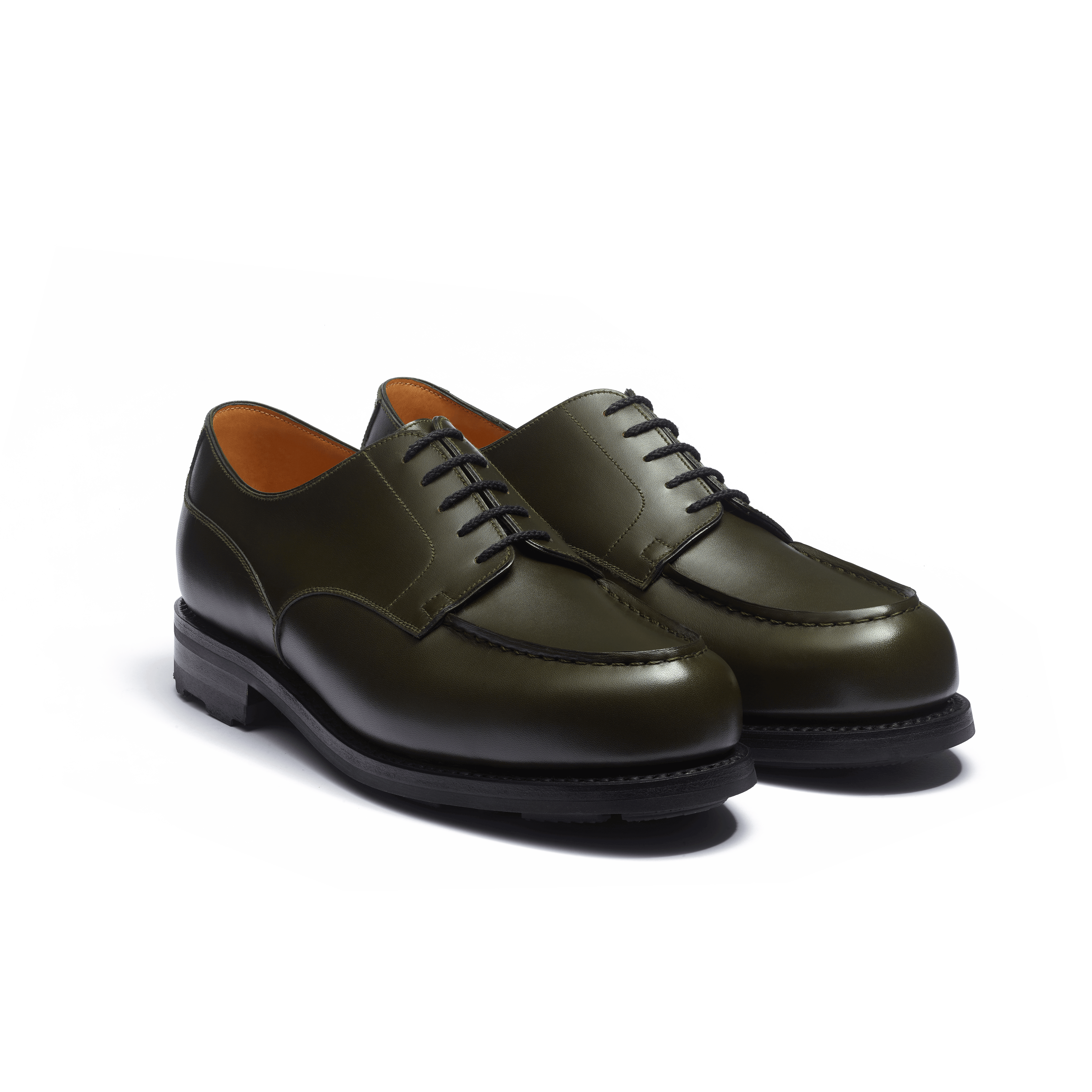 Men's Green Leather Golf Derby – J.M. Weston Men's Green Leather Golf Derby – J.M. Weston