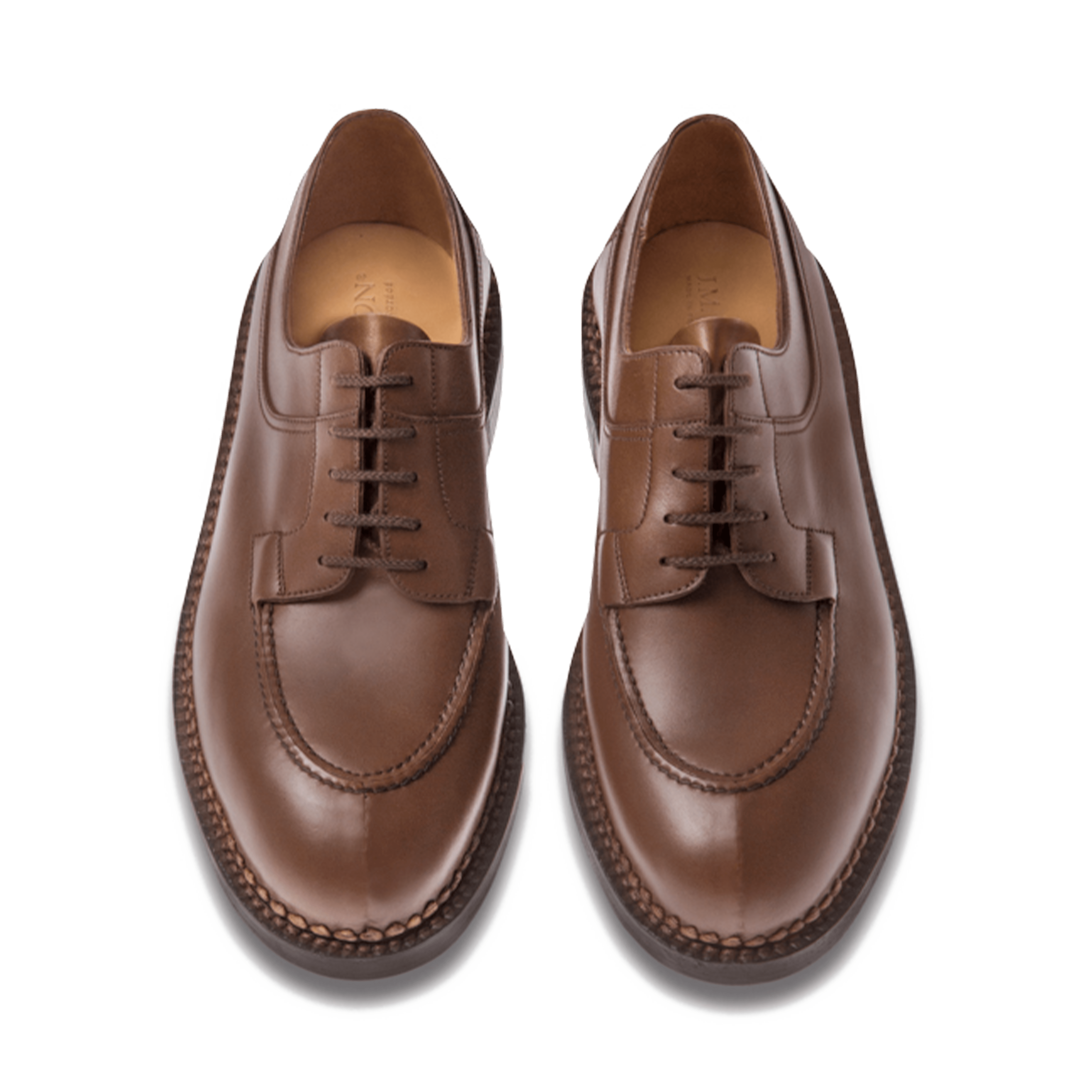 Men's Brown Leather Hunt Derby – J.M. Weston