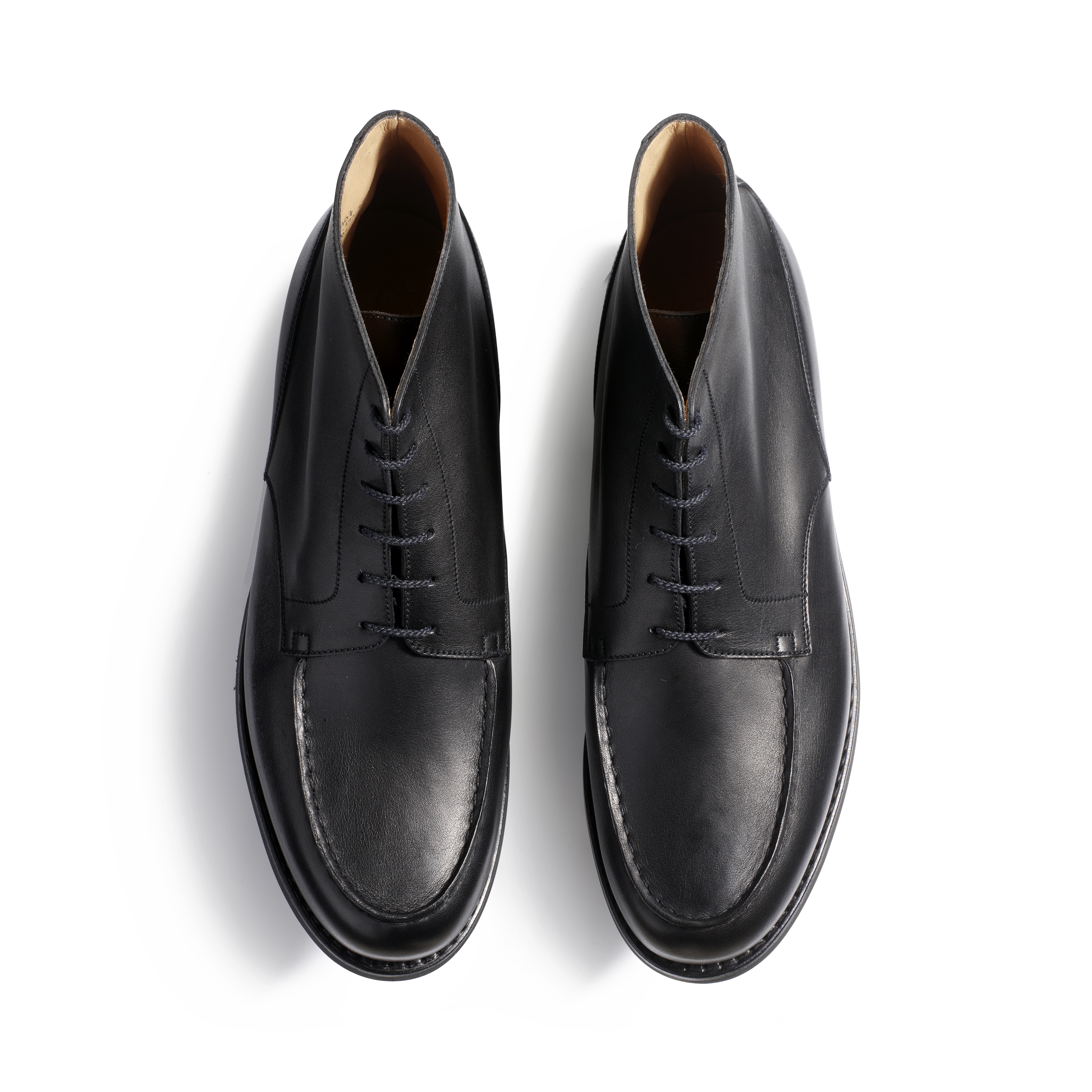 Men's Black Leather High Golf Derby | J.M. Weston Men's Black Leather High Golf Derby | J.M. Weston