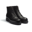 Worker boot [Men Black grained calfskin]