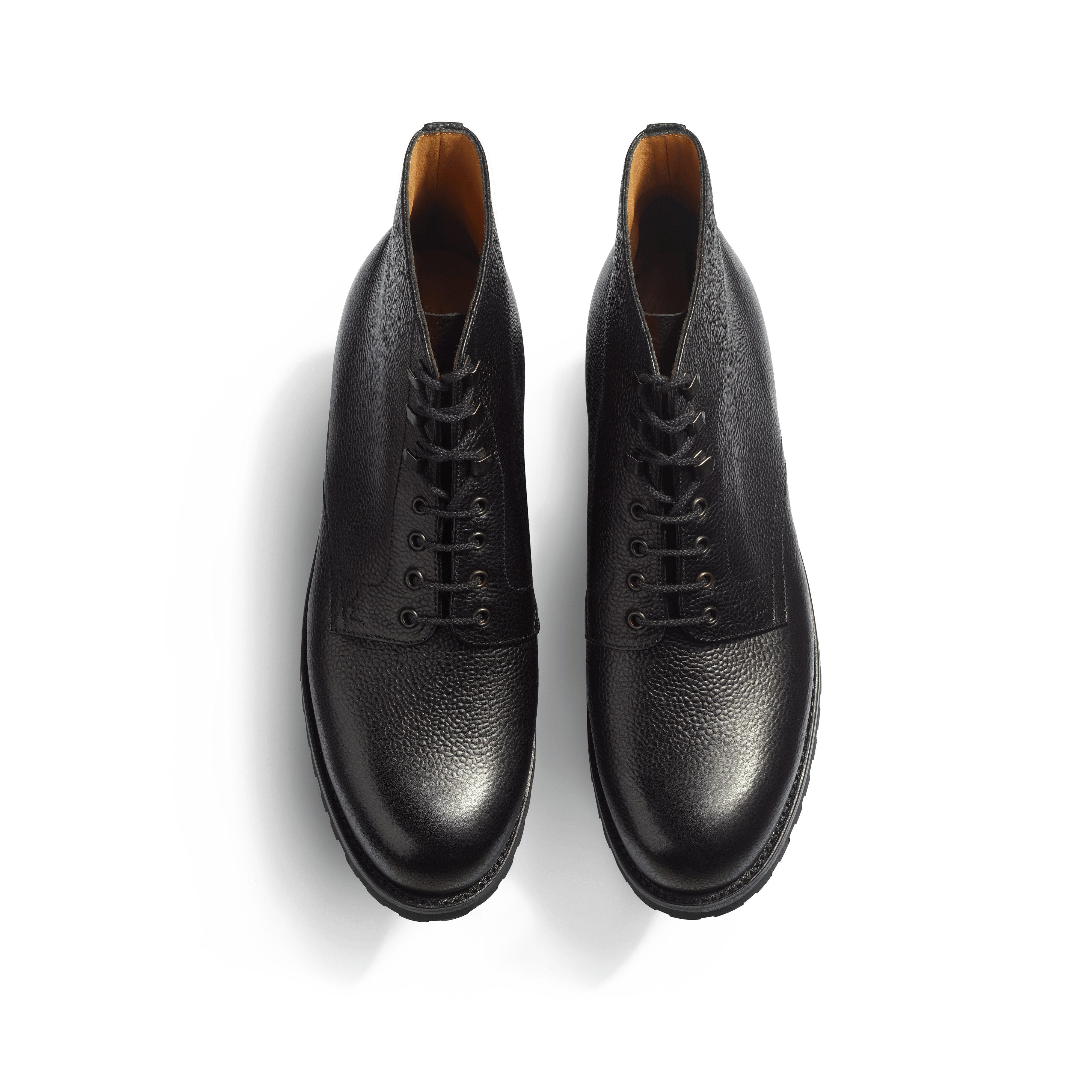 Men's Black Grained Calfskin Worker Boot | J.M. Weston Men's Black Grained Calfskin Worker Boot | J.M. Weston