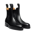 Rubber Sole Chelsea Boot[Men Black boxcalf]