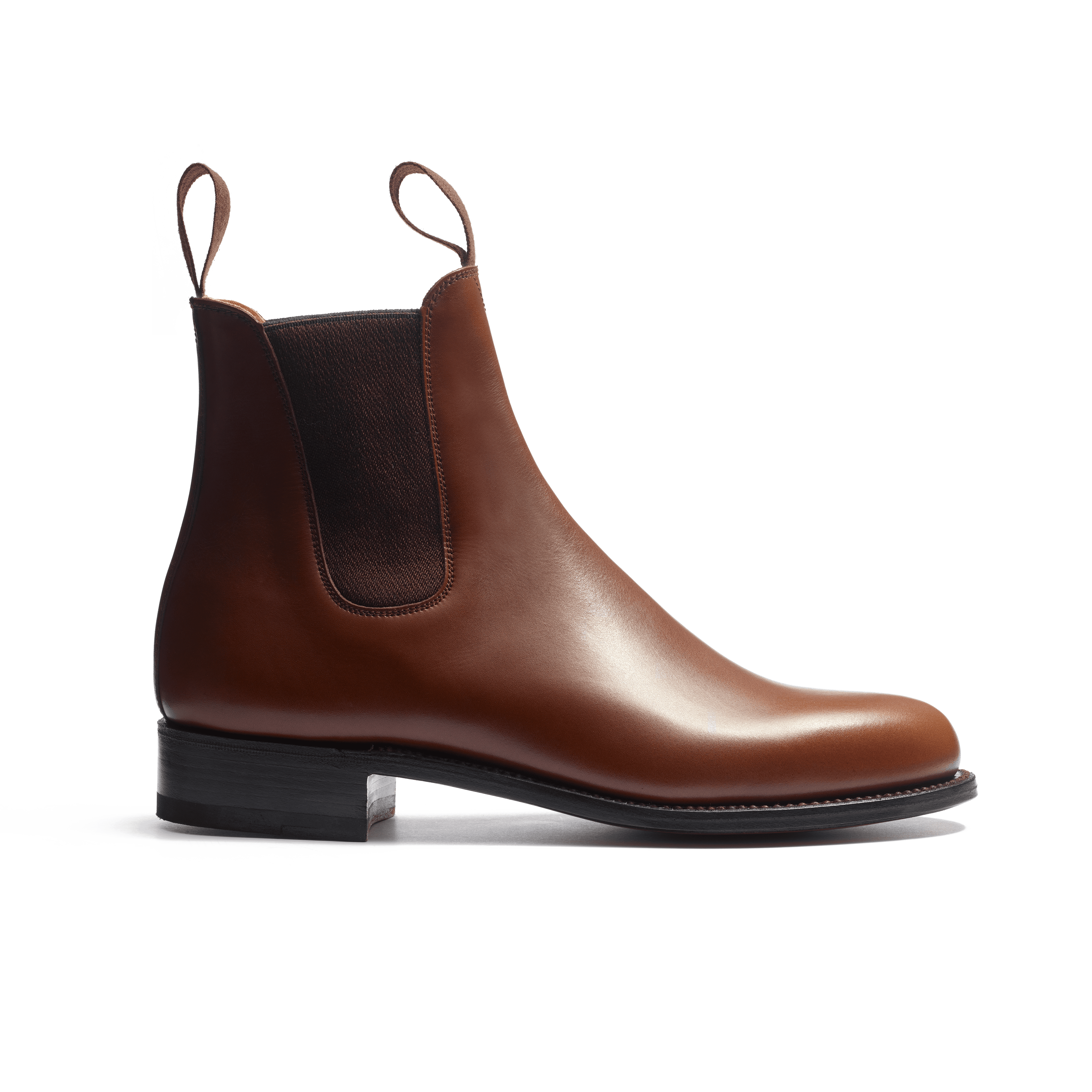 Men s Brown Leather Chelsea Boot J.M. Weston