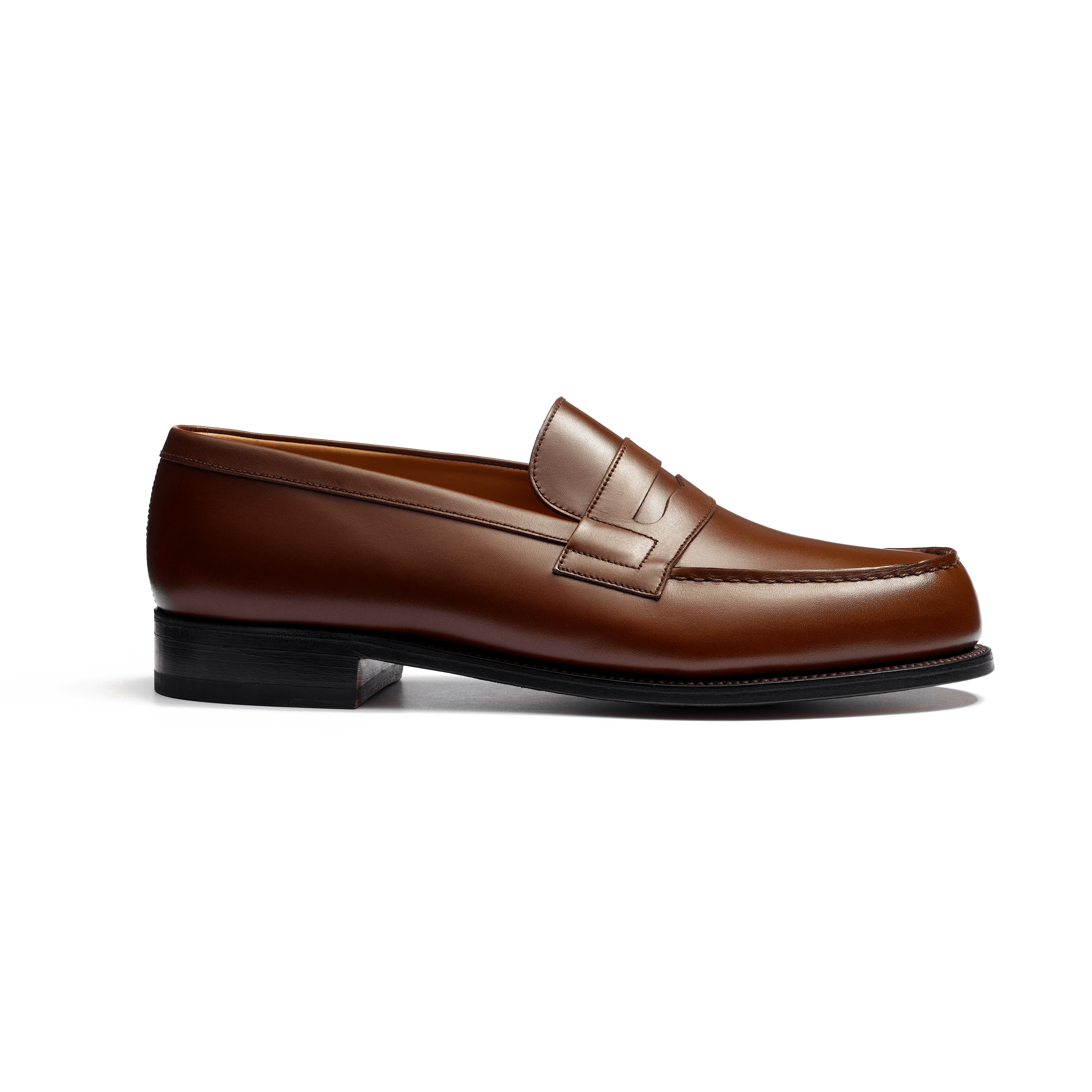 Men's Brown Boxcalf 180 Loafer | J.M. Weston Men's Brown Boxcalf 180 Loafer | J.M. Weston