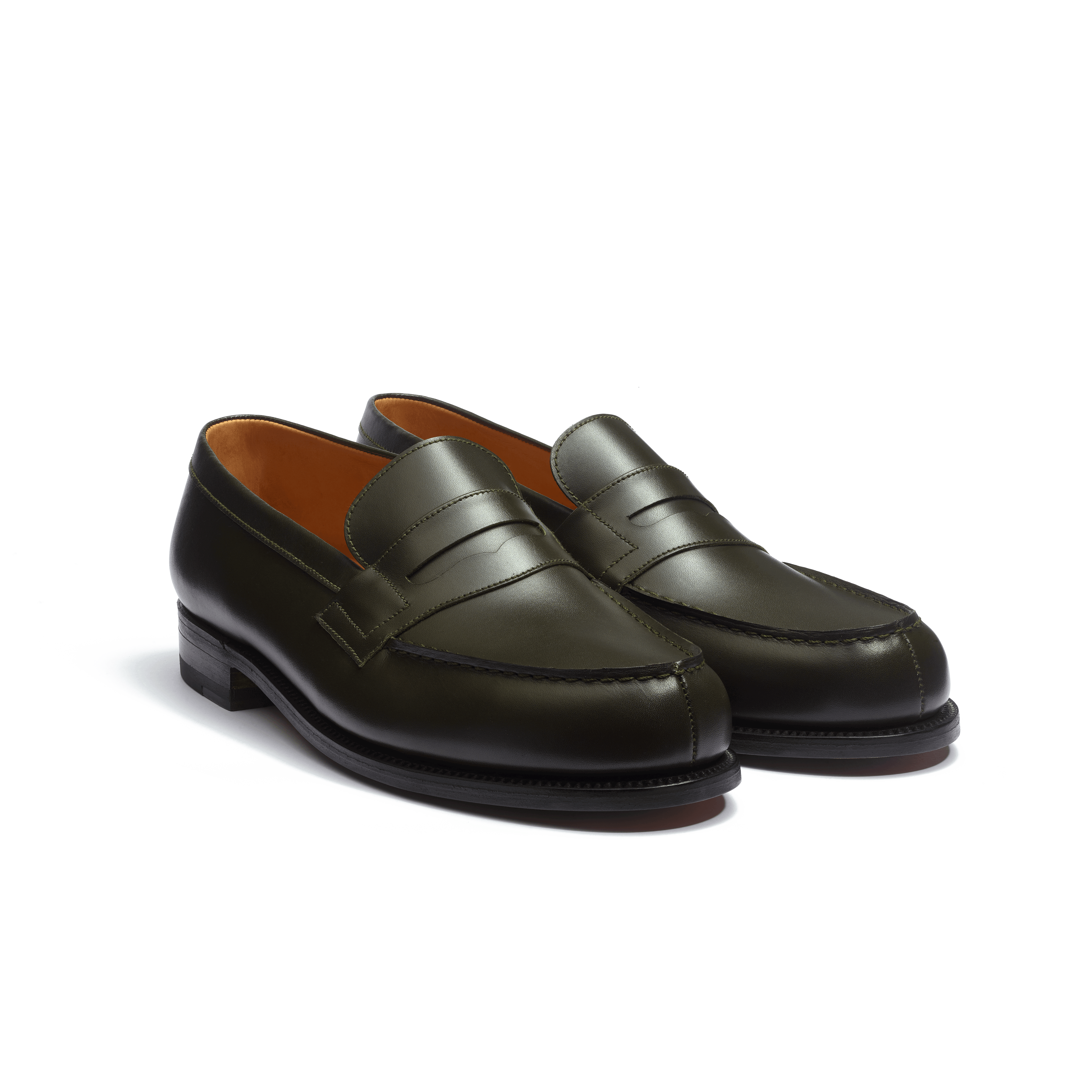 Men's Green Leather 180 Loafer | J.M. Weston Men's Green Leather 180 Loafer | J.M. Weston