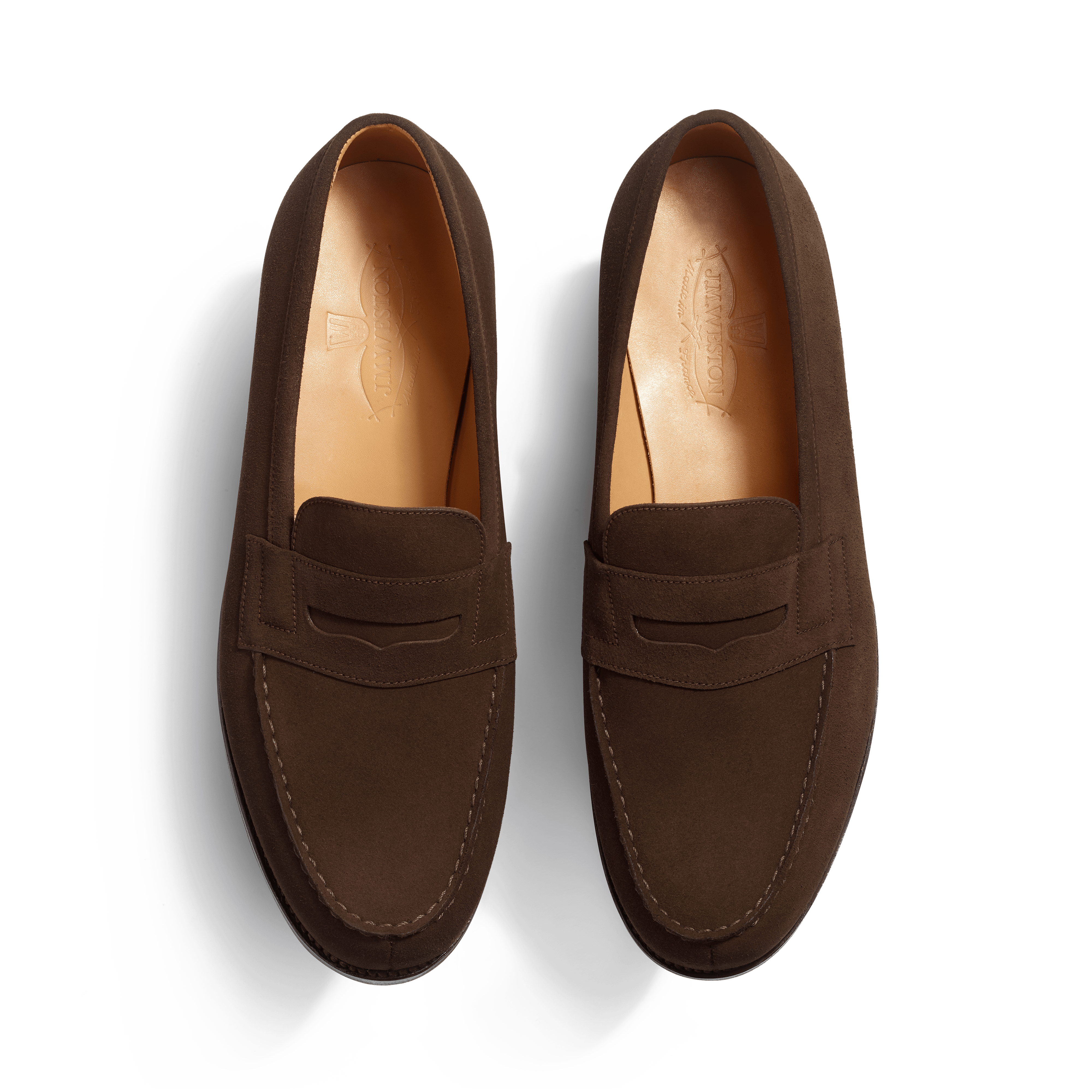 Mocassin shop semelle gomme