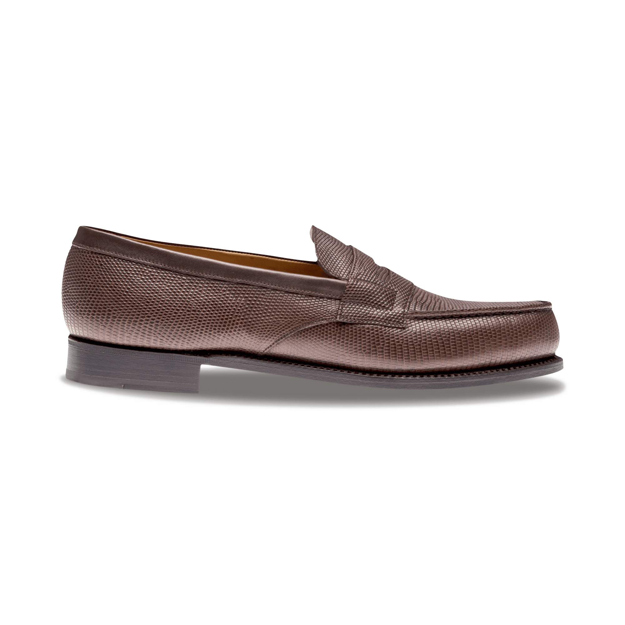 180 Loafer[Men Nut brown lizard leather]