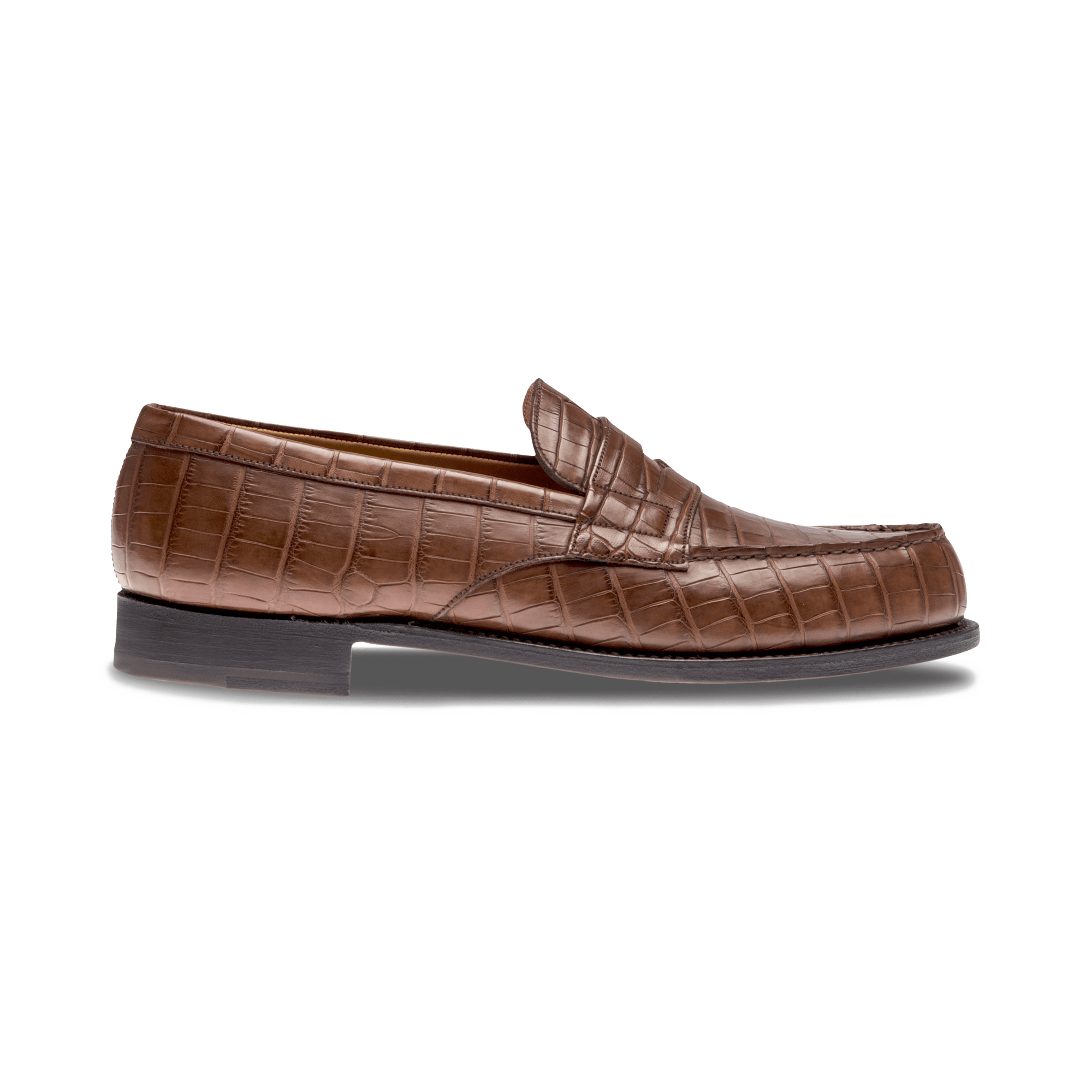 Mocassin 180 [homme Alligator marron]
