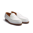 Mocassin 180 [homme cuir lisse blanc]