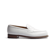 Mocassin 180 [homme cuir lisse blanc]