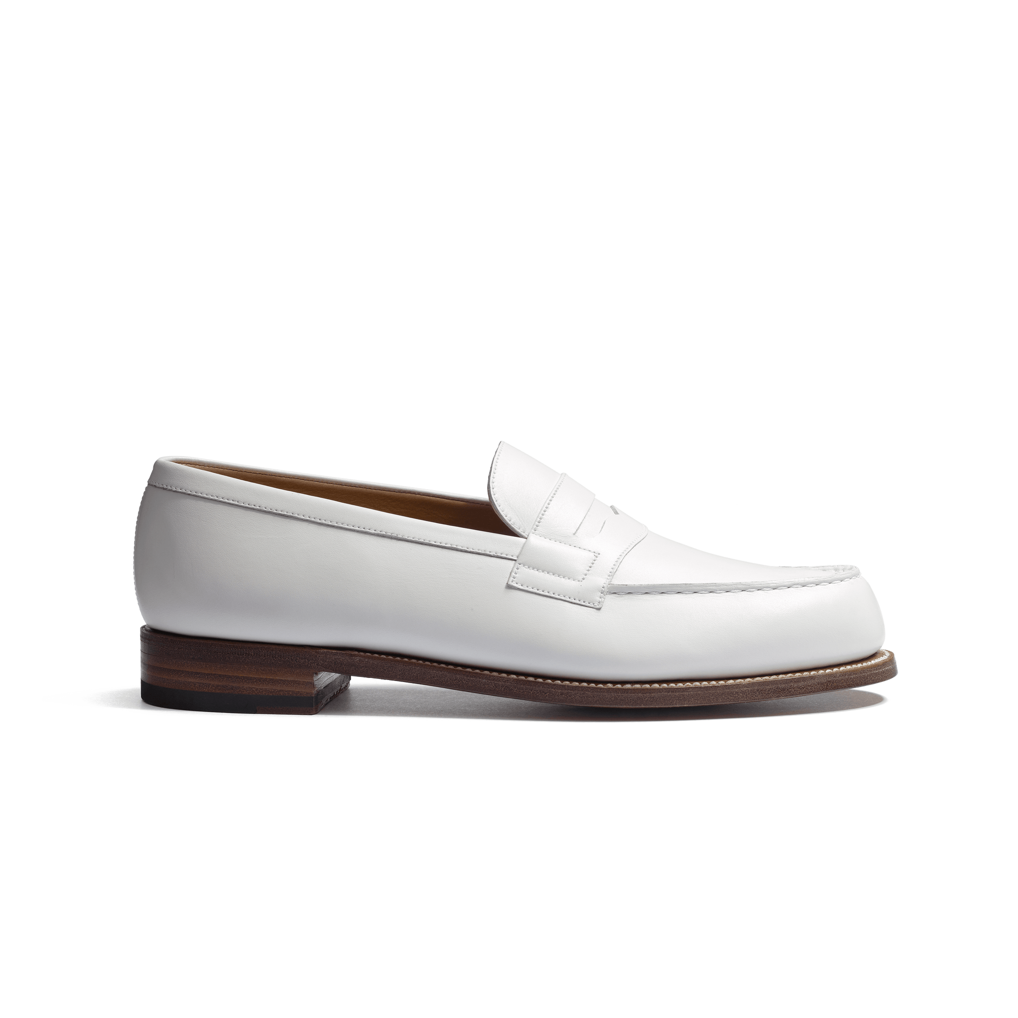 180 Loafer[Men White soft calfskin]