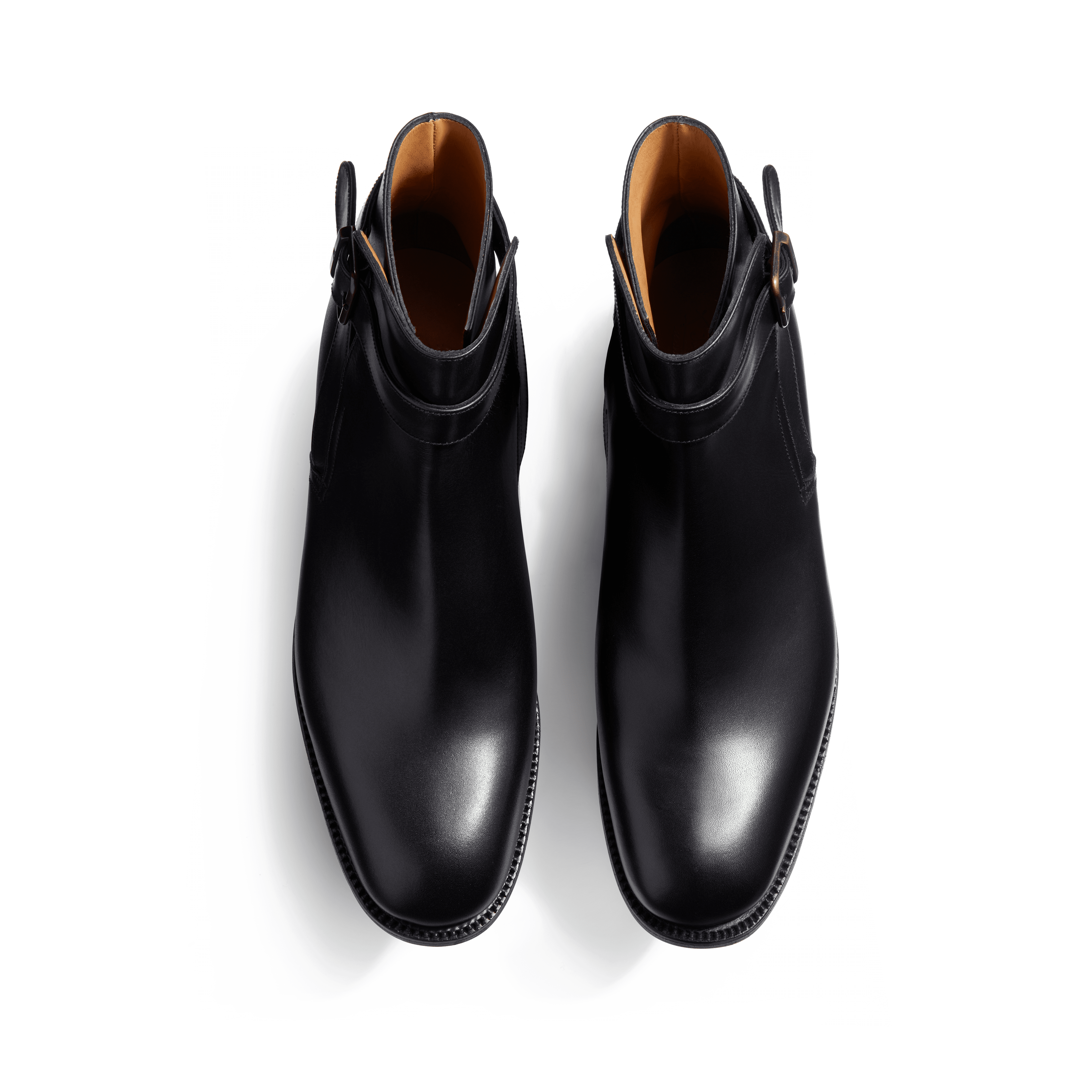 Bottine Jodhpur homme en cuir lisse noir J.M. Weston