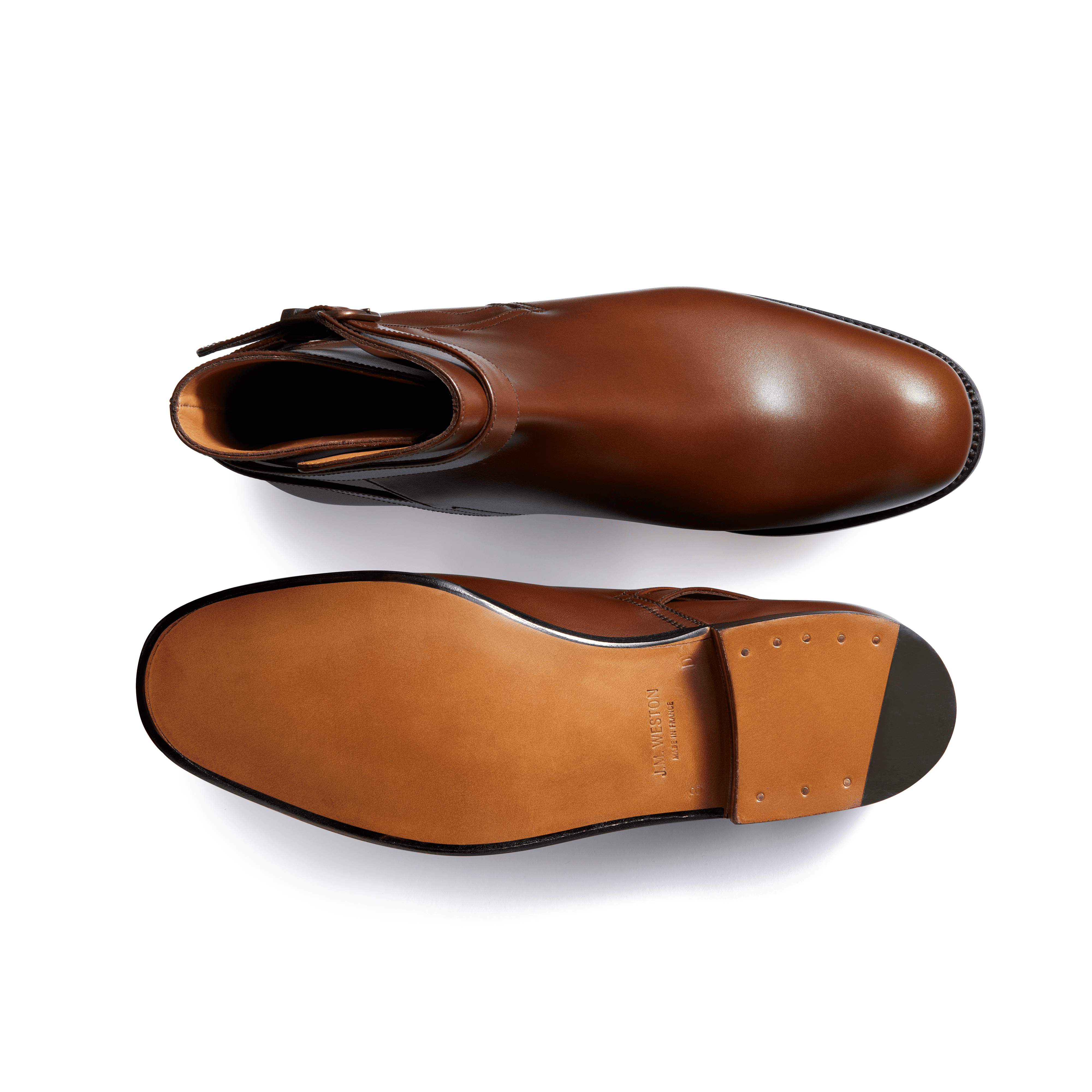 Men s Brown Leather Jodhpur Boot J.M. Weston