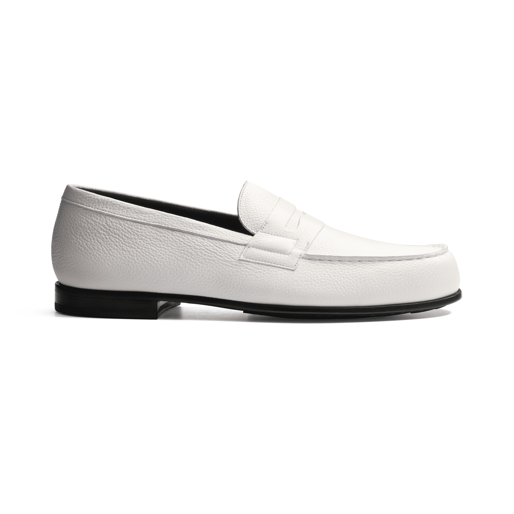 Le Moc' Weston [homme cuir grainé blanc]