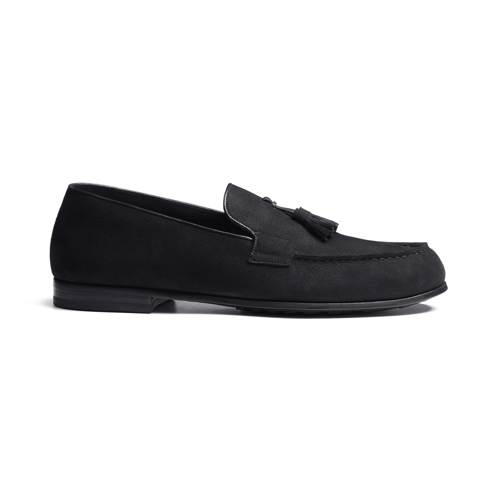 Le Moc' Pampilles [homme nubuck noir]