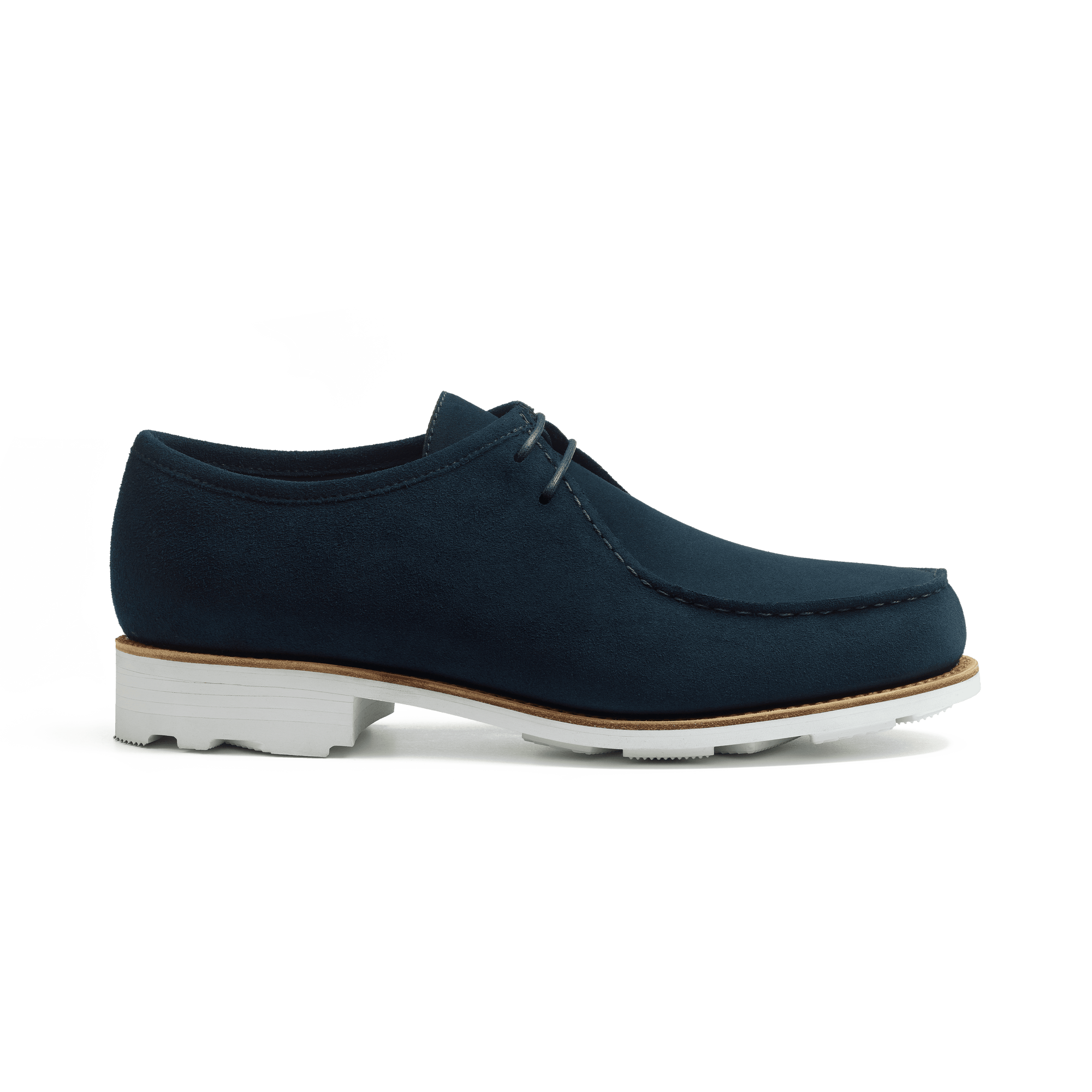 Derby Cabourg [homme velours bleu marine]