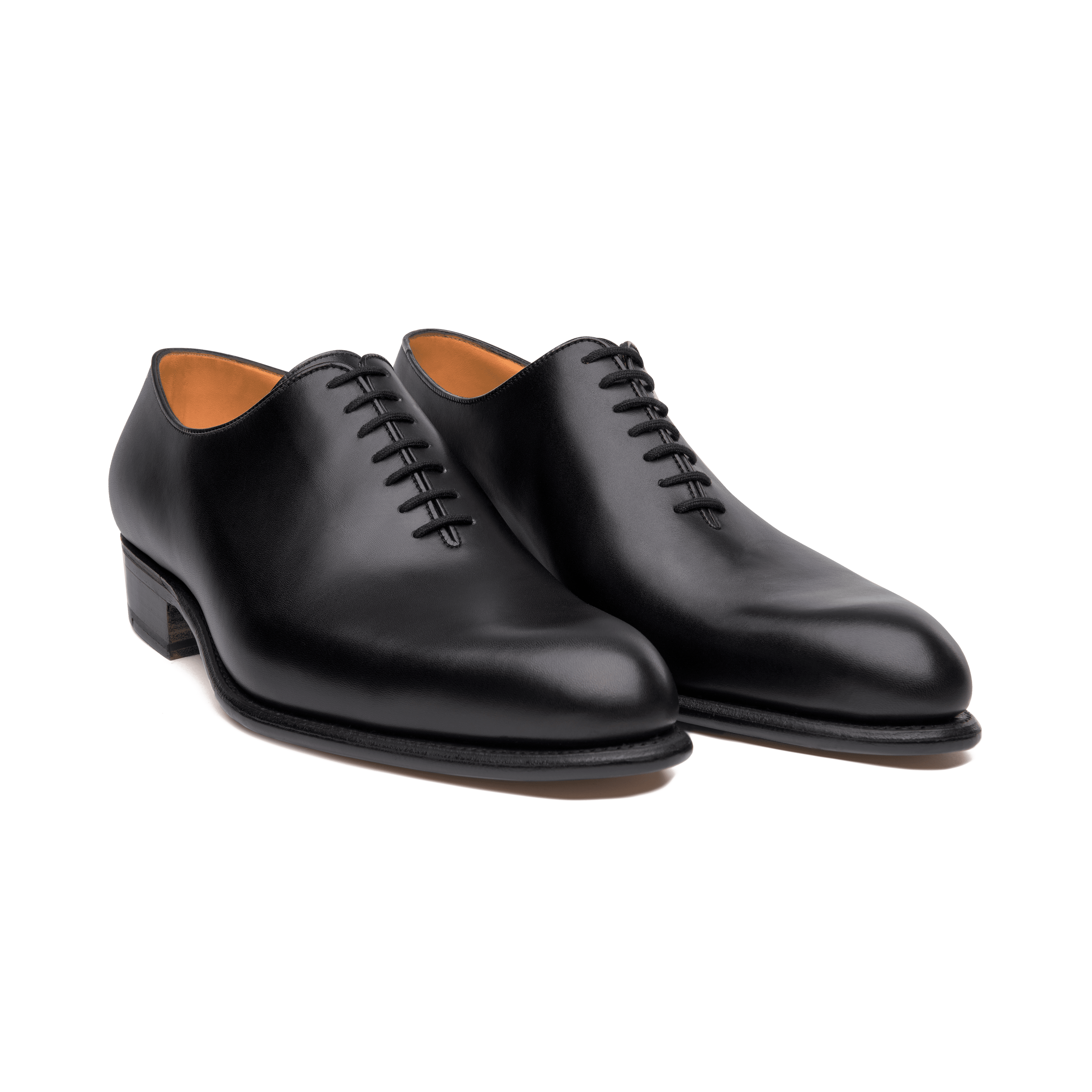 Men'sFlore One Cut Oxford Shoe Black Leather – J.M. Weston