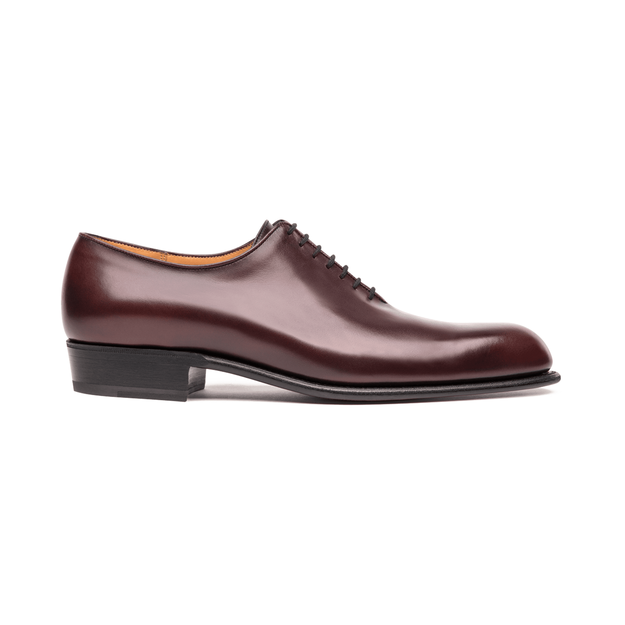 Flore One Cut Oxford Shoe[Men Burgundy leather with patina finish]